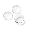 Craftdady Transparent Glass Cabochons GGLA-CD0001-01-3