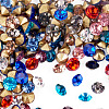Pointed Back Glass Rhinestone Cabochons RGLA-YS0001-04A-3