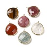 Natural & Synthetic Mixed Stone Pendants G-B009-07G-1