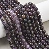 Natural Amethyst Beads Strands G-G779-8MM-05A-2