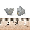 Frosted Glass Bead Cap FGLA-C001-01I-3