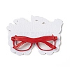 Felt Brazil Carnival Eyeglasses Frame Decoration AJEW-G044-01C-2