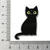 Halloween Black Cat Acrylic Pendants MACR-U005-01A-3