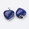 Natural Lapis Lazuli Pendants X-G-E434-05P-1