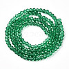 Glass Beads Strands EGLA-A044-T1mm-D18-2