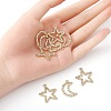 8Pcs 2 Styles Alloy Pendants FIND-YW0003-61-3