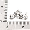 Tibetan Style Zinc Alloy Motorcycle Pendants X-TIBEP-R334-346AS-RS-2