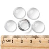 Transparent Half Round Glass Cabochons X-GGLA-R027-14mm-5