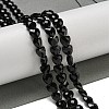 Natural Obsidian Beads Strands G-P544-E02-01-2