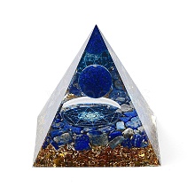 Orgonite Pyramid Resin Energy Generators DJEW-D013-01F