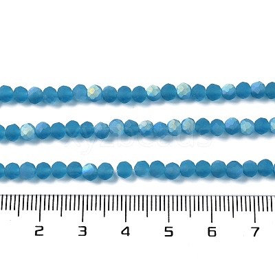Transparent Glass Beads Strands LS-EGLA-A034-T4mm-MB27-1