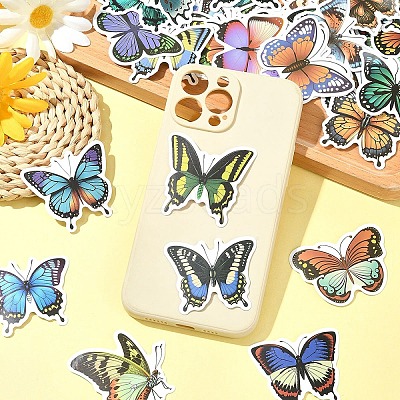 100Pcs Cartoon Paper Sticker DIY-FS0008-06-1