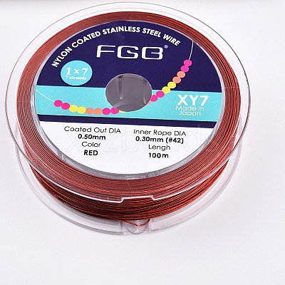 7-Strand Round Nylon Coated Steel Wire TWIR-T002-01A-08-1