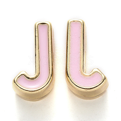 Rack Plating Alloy Enamel Beads ENAM-S122-033J-NR-1