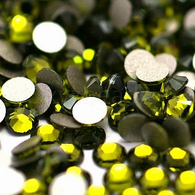Glass Flat Back Rhinestone RGLA-C002-SS10-228-1