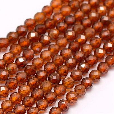 Natural Garnet Beads Strands G-F509-13-2mm-1