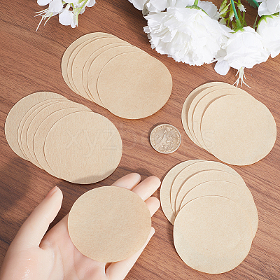 100Pcs Paper Coffee Filters FIND-WH0423-59A-1