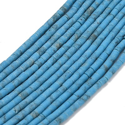 Dyed Synthetic Turquoise Beads Strands G-P594-01A-01-1