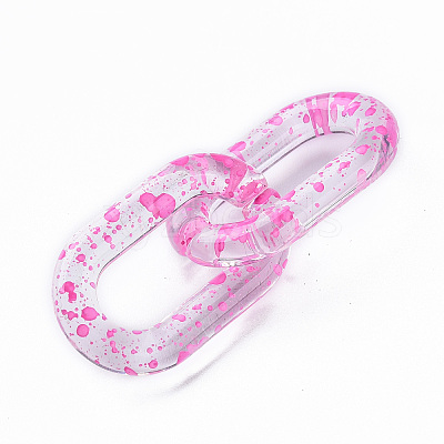 Transparent Acrylic Linking Rings OACR-N009-013B-01-1