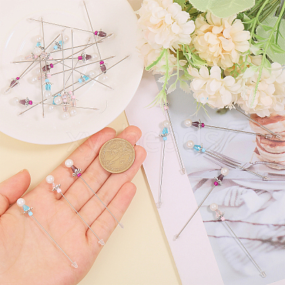 27Pcs 3 Styles Iron Head Pins DIY-GO00010-1