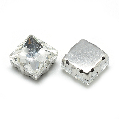 Sew on Rhinestone RGLA-T037-12x12mm-01-1