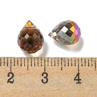 Electroplate Glass Beads EGLA-A041-02-HP03-1