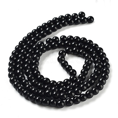 Baking Paint Pearlized Glass Pearl Round Bead Strands HY-Q003-6mm-80-1