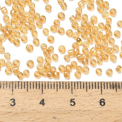 Transparent Colours Glass Seed Beads SEED-H004-01G-1