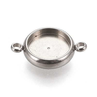 Tarnish Resistant 304 Stainless Steel Links Connectors Settings LS-X-STAS-K202-02D-P-1