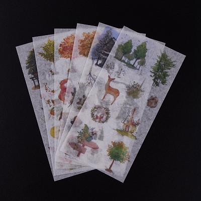 Natural Theme Stickers DIY-L038-A06-1