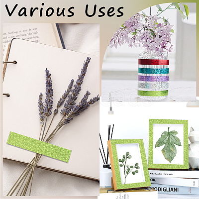 DIY Scrapbook Decorative Laser Paper Tapes DIY-WH20001-98E-1