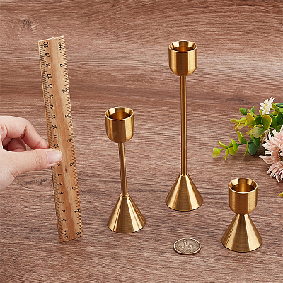 DIY Aluminium Candle Stand Kits DIY-WH0888-346-1