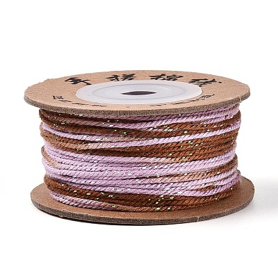 30M Segment Dyed Macrame Cotton Cord OCOR-T018-01J-1