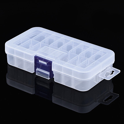 Rectangle Polypropylene(PP) Bead Storage Container CON-N011-009-1