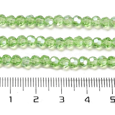 Transparent Glass Beads LS-EGLA-A035-T4mm-B09-1