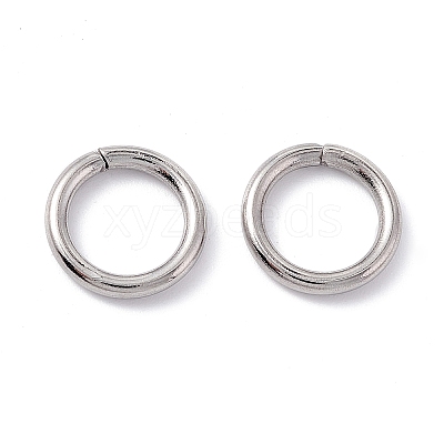Non-Tarnish 304 Stainless Steel Open Jump Rings STAS-C040-01J-P-1