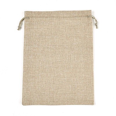 Burlap Packing Pouches Drawstring Bags ABAG-Q050-17x23-01-1
