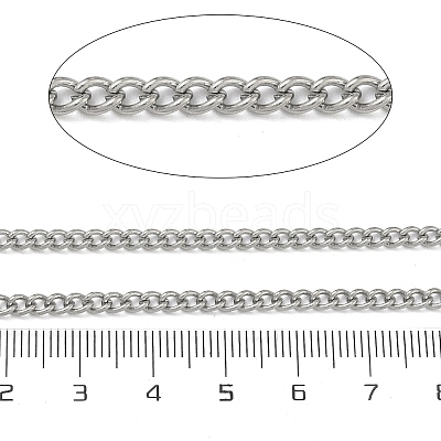 304 Stainless Steel Curb Chains CHS-B016A-P-1