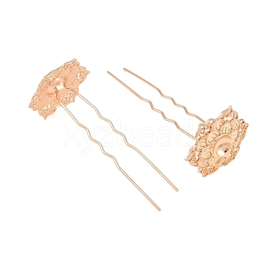 Alloy with Iron Hair Fork Findings AL-CBA8479-07KCG-1