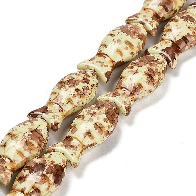 Synthetic Turquoise Beads Strands TURQ-F019-01E-1