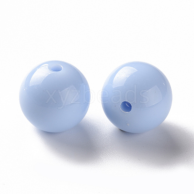 Opaque Acrylic Beads MACR-S370-C20mm-SS2113-1
