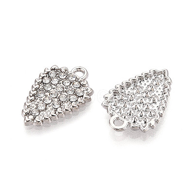 Alloy Rhinestone Pendants FIND-N008-05P-1