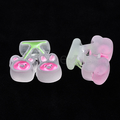 Transparent Acrylic Beads MACR-S374-04B-07-1