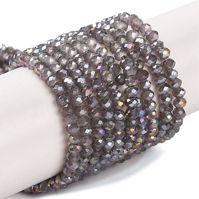 Baking Electroplate Glass Beads Strands LS-DGLA-A039-J2MM-B06-1