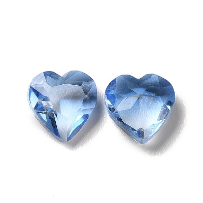 Faceted K9 Glass Rhinestone Cabochons GGLA-B002-04A-1