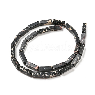 Synthetic Imperial Jasper Dyed Beads Strands G-D077-C01-03-1