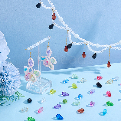 396Pcs 18 Styles Acrylic Beads MACR-PH0002-03-1