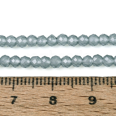 Imitation Jade Glass Beads Strands GLAA-T028-3mm-11K-1