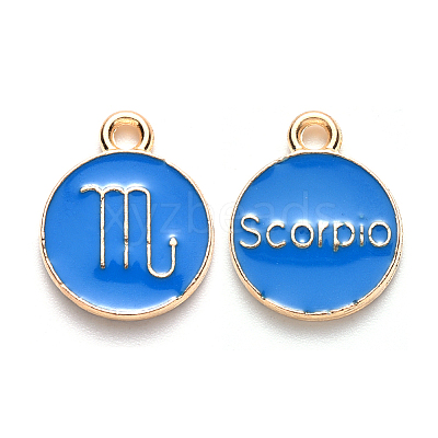 Alloy Enamel Pendants LS-ENAM-S124-01A-02L-1