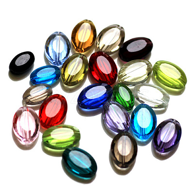 Imitation Austrian Crystal Beads SWAR-F072-11x8mm-M-1